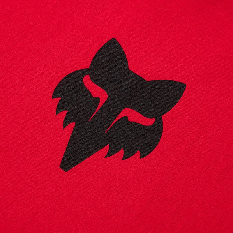 Men's T-shirt Fox Racing Fox Head 195 Original flame red 4