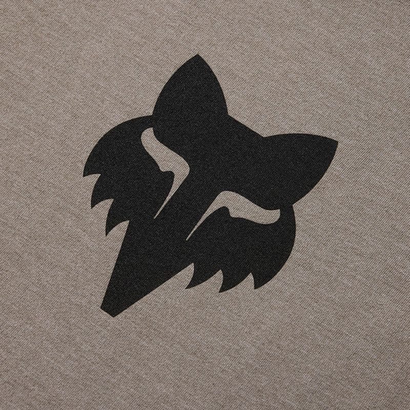Men's T-shirt Fox Racing Fox Head 195 Original heather graphite 4