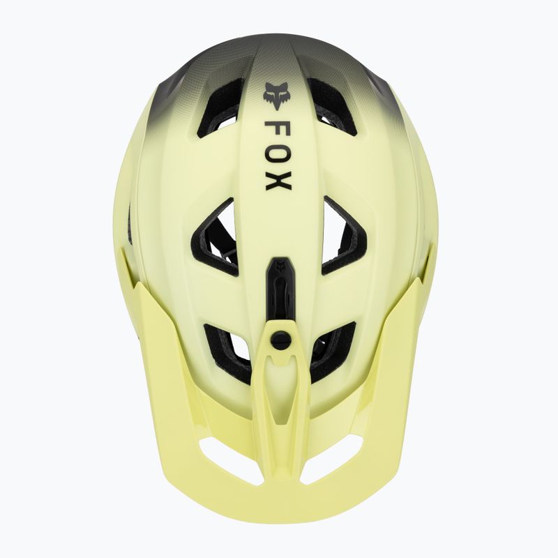 Bike helmet Fox Racing Speedframe Pro Backfade lime 6