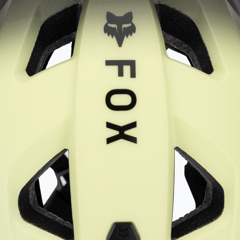 Bike helmet Fox Racing Speedframe Pro Backfade lime 7