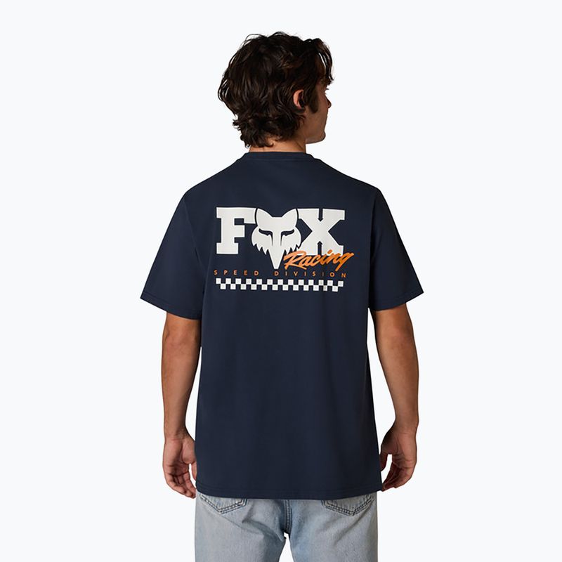 Men's T-shirt Fox Racing Checker 195 Original midnight 2