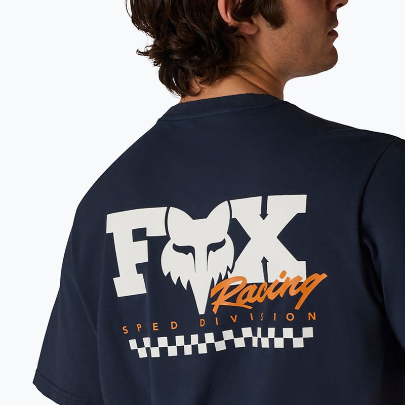 Men's T-shirt Fox Racing Checker 195 Original midnight 4