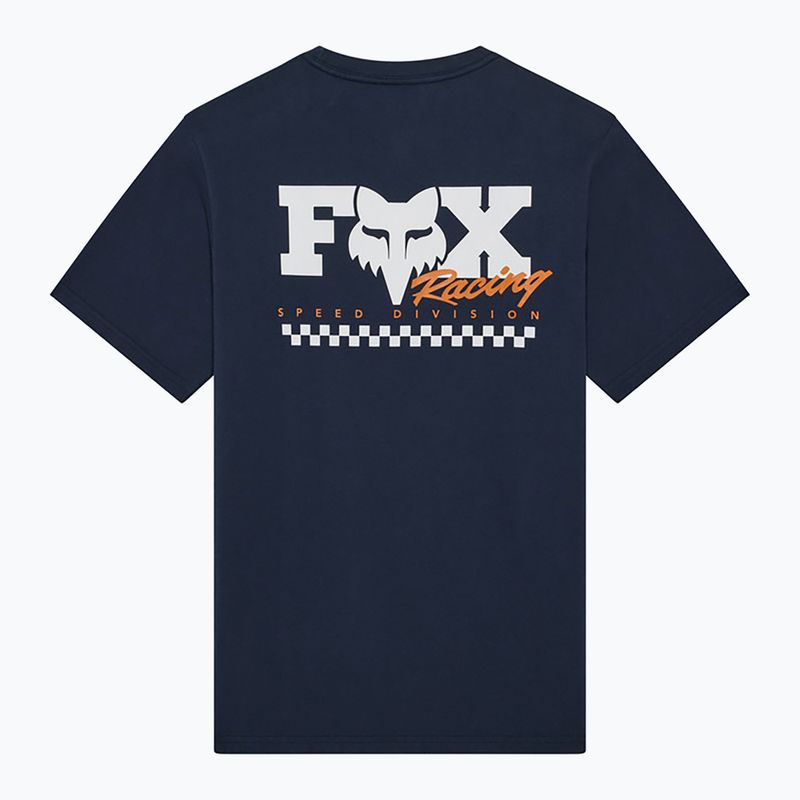 Men's T-shirt Fox Racing Checker 195 Original midnight 6