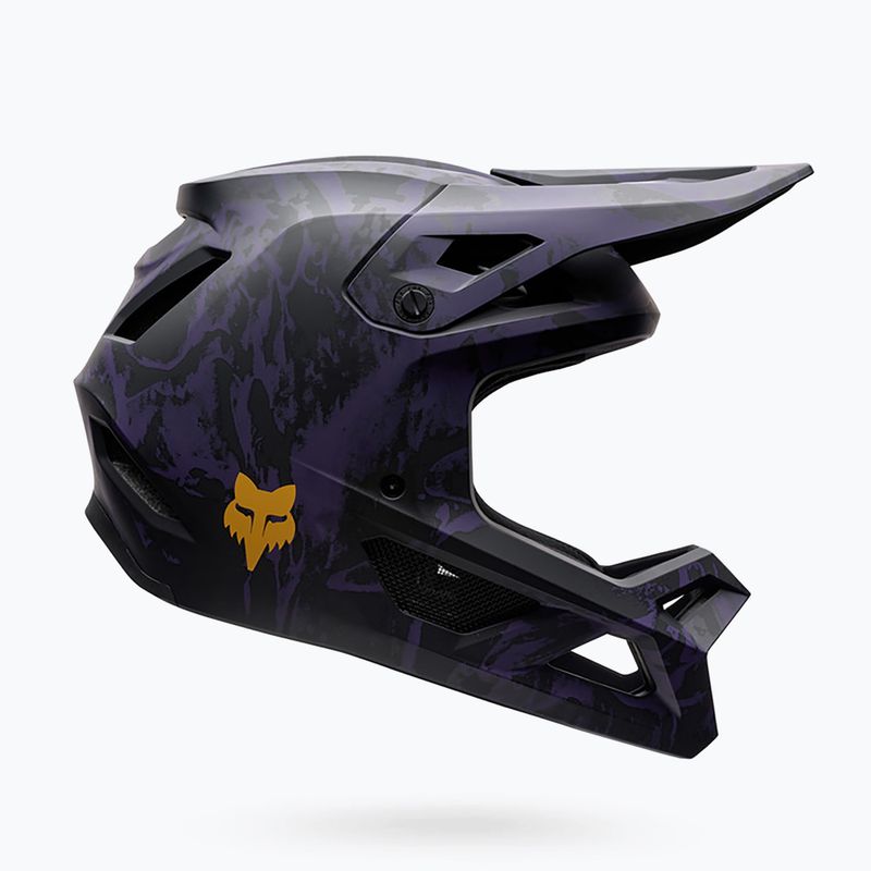 Bike helmet Fox Racing Rampage Img Print plum 2