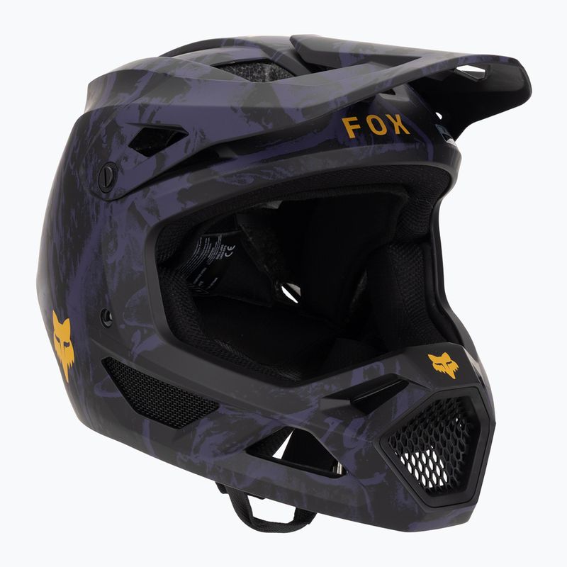 Bike helmet Fox Racing Rampage Img Print plum