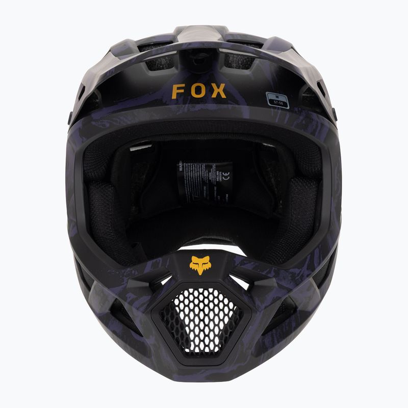 Bike helmet Fox Racing Rampage Img Print plum 2