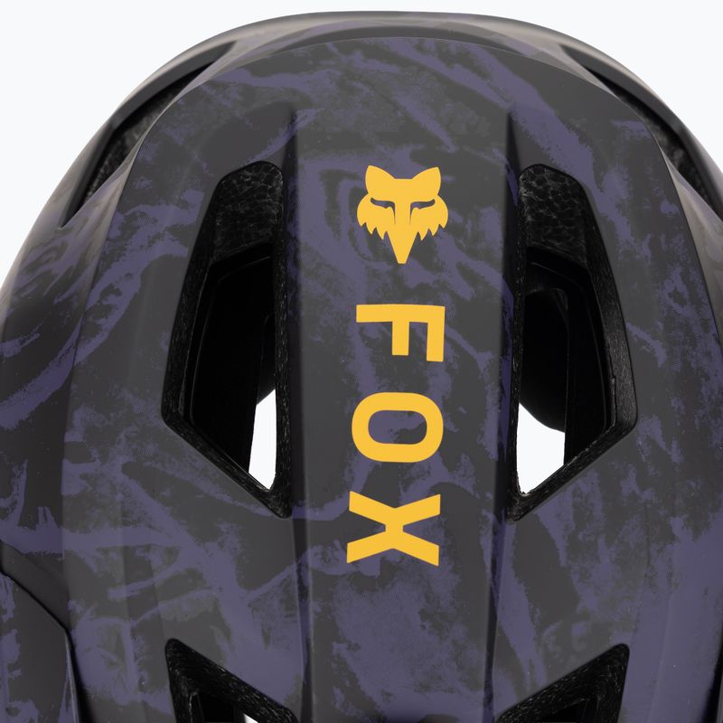 Bike helmet Fox Racing Rampage Img Print plum 7