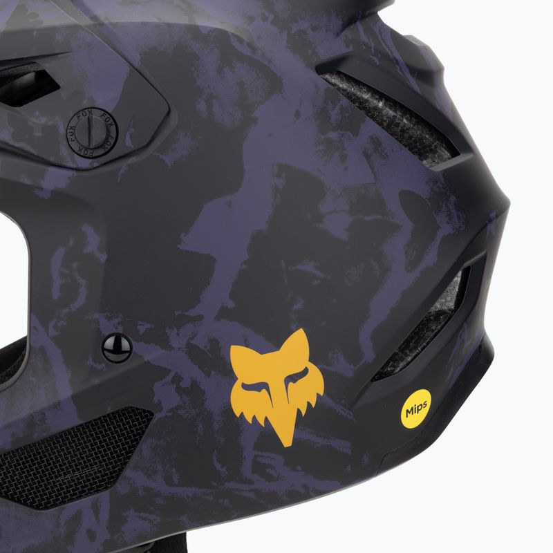 Children's bike helmet Fox Racing Rampage Image Print Jr plum 7