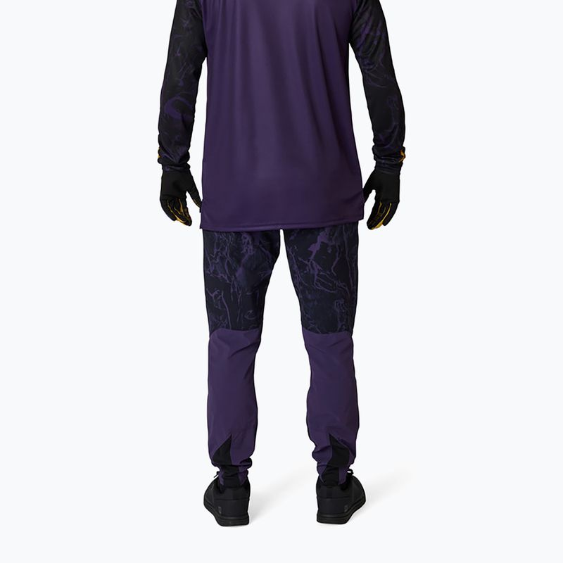 Men's cycling longsleeve Fox Racing Ranger Image Print plum 2