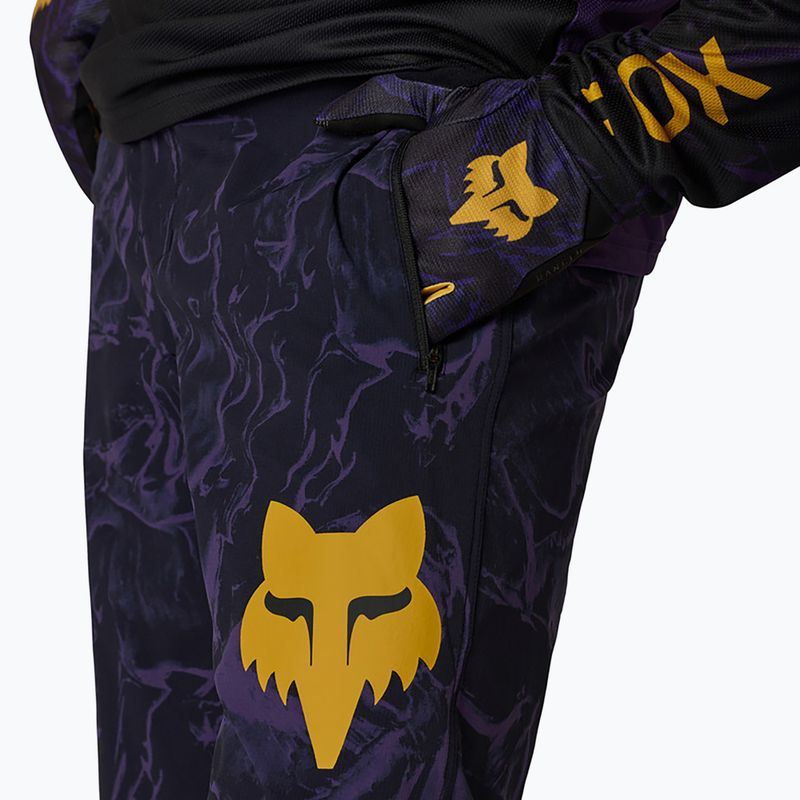 Men's cycling trousers Fox Racing Ranger Image Print plum 2