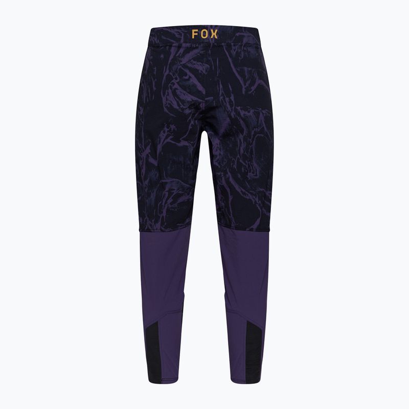 Children's cycling trousers Fox Racing Ranger Image Print plum 2