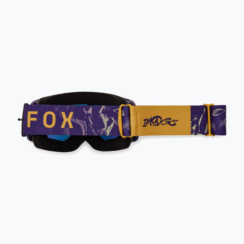 Bike goggles Fox Racing Main Image Print Spark spark plum/mirror 2