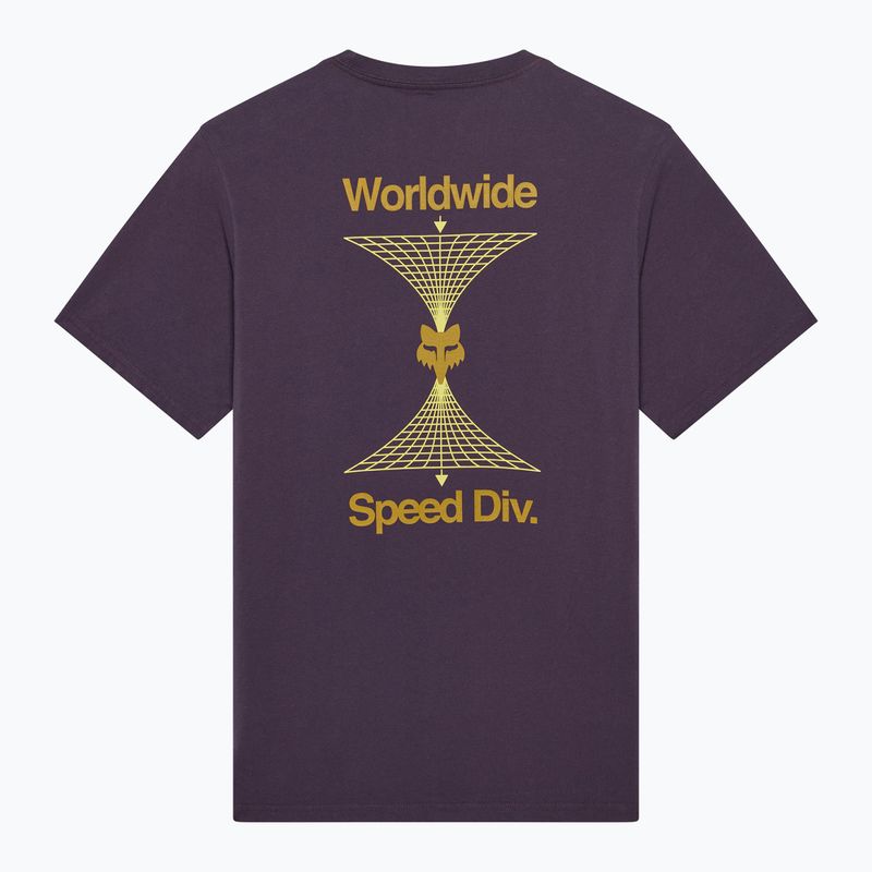 Men's T-shirt Fox Racing Image Print 195 Original plum print 6