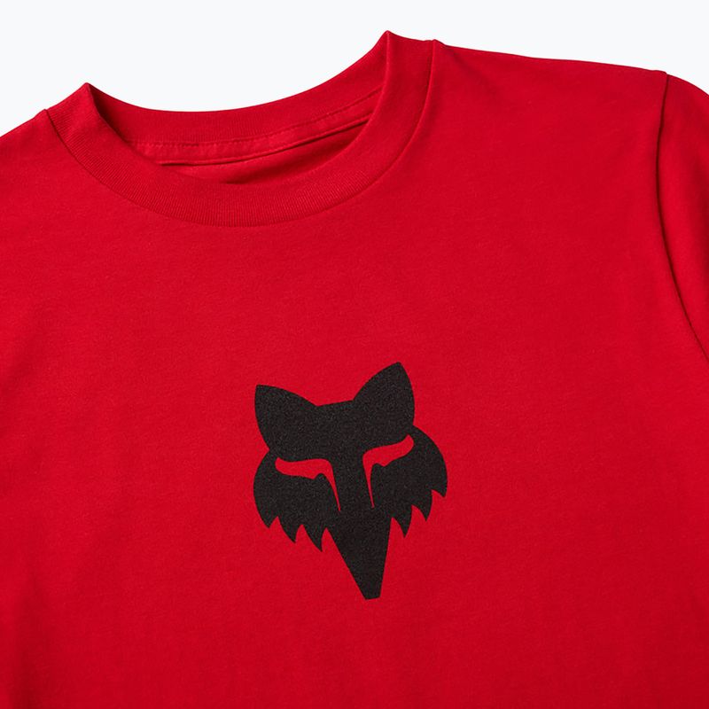 Children's T-shirt Fox Racing Fox Head Jr timber red 3