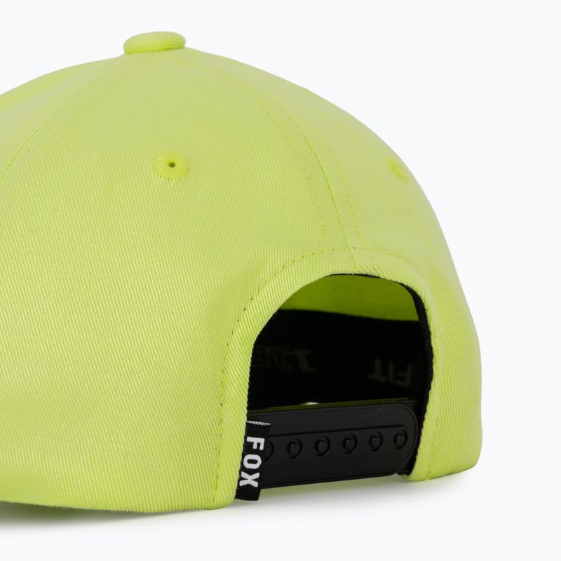 Children's baseball cap Fox Racing Fox Head 110 Snapback Jr wild lime 4