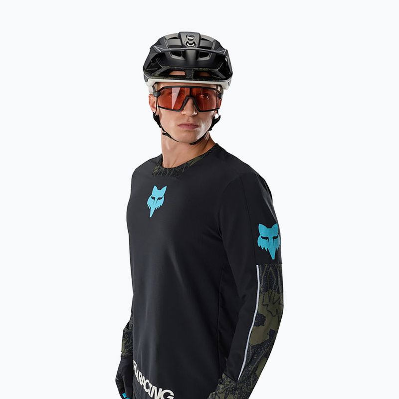 Men's cycling longsleeve Fox Racing Defend Thermal Lunar black 3