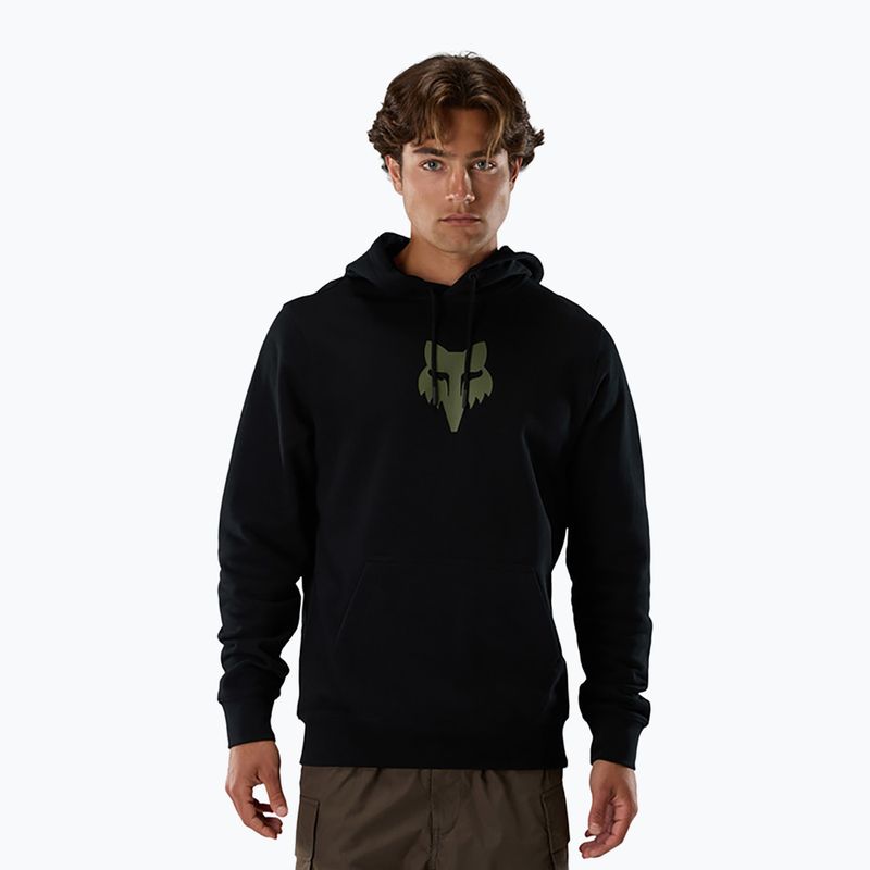 Men's sweatshirt Fox Racing Fox Head black/green