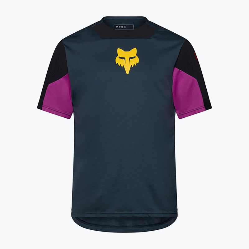 Men's cycling shirt Fox Racing Defend Creation galaxy blue 5