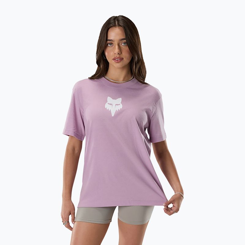 Women's T-shirt Fox Racing Fox Head SS Tee lavender drift