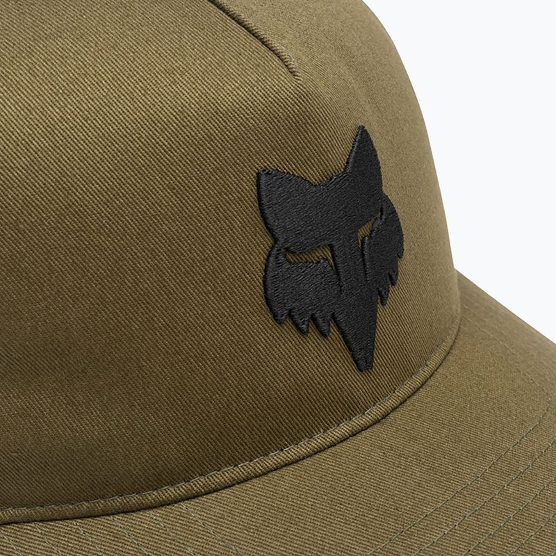 Men's baseball cap Fox Racing Fox Head Subframe Snapback olive green 4
