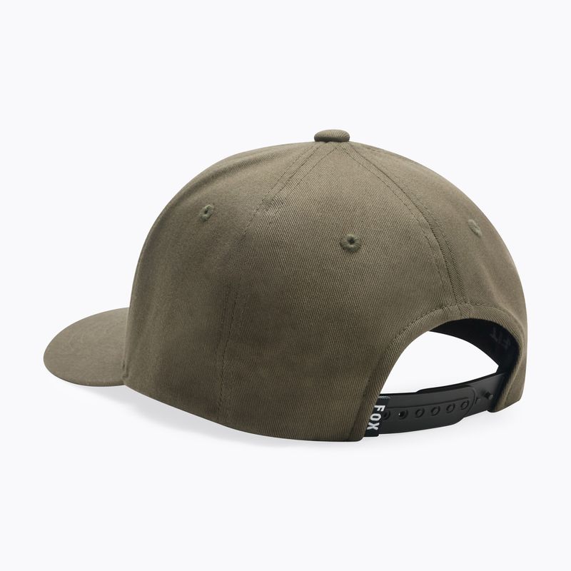 Children's baseball cap Fox Racing Fox Head 110 Snapback Jr olive green 2