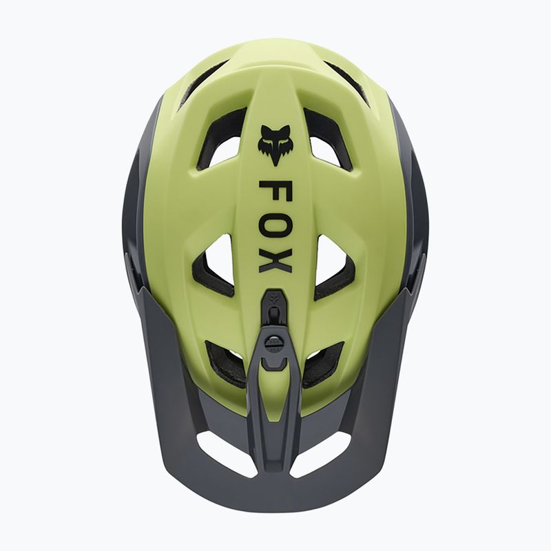 Bike helmet Fox Racing Speedframe 5050 Helmet pear yellow 4