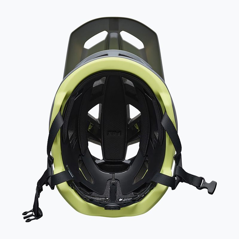 Bike helmet Fox Racing Speedframe 5050 Helmet pear yellow 5
