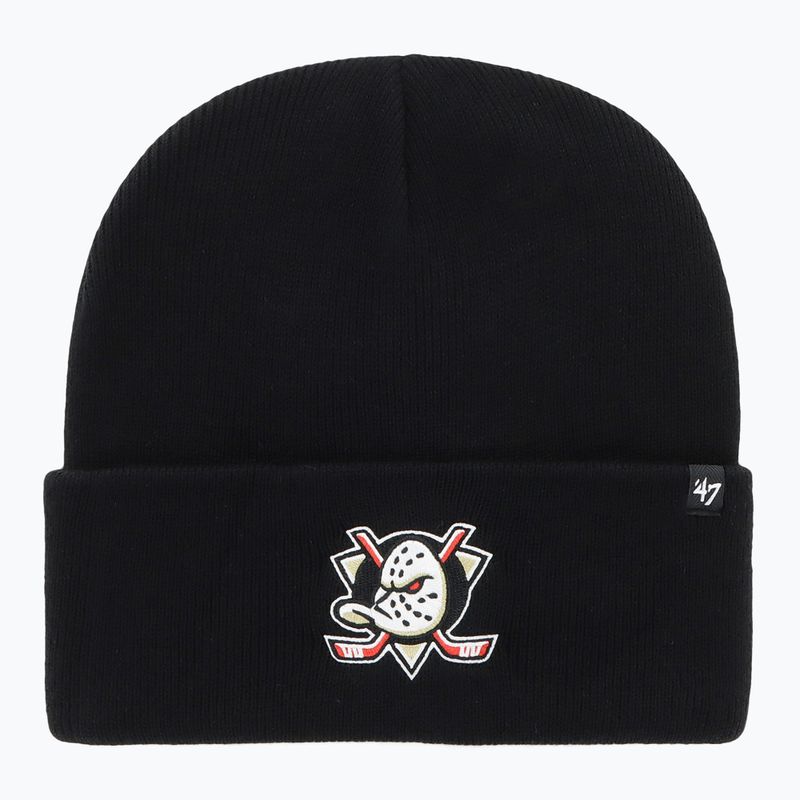 Winter hat 47 Brand NHL Anaheim Ducks Haymaker black