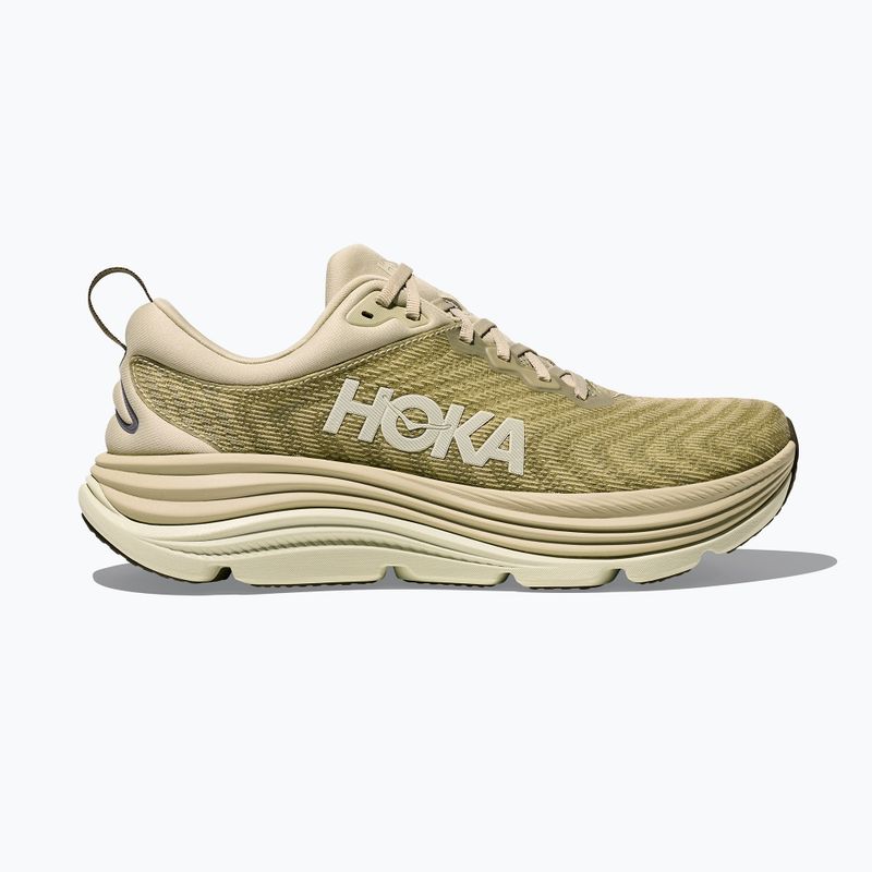 HOKA men's running shoes Gaviota 5 oyster mushroom/truffle salt 2