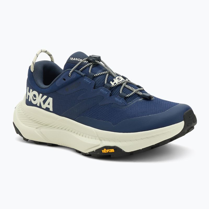 Men's trekking boots HOKA Transport GTX midnight blue/truffle salt