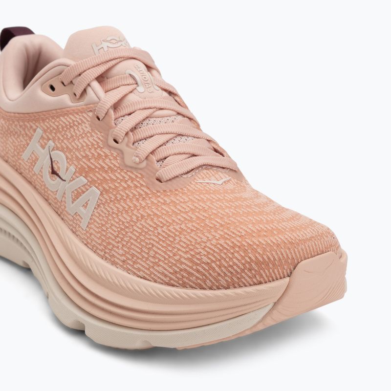 Women's running shoes HOKA Gaviota 5 rose latte/rose cream 7