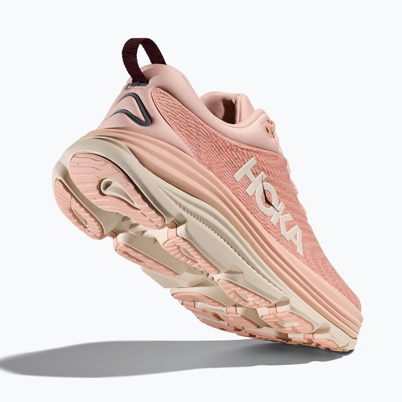 Women's running shoes HOKA Gaviota 5 rose latte/rose cream 12