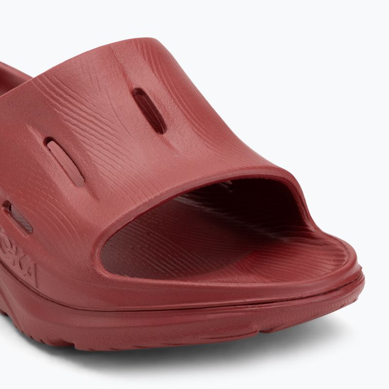 HOKA Ora Recovery Slide 3 pepper/pepper flip-flops 7