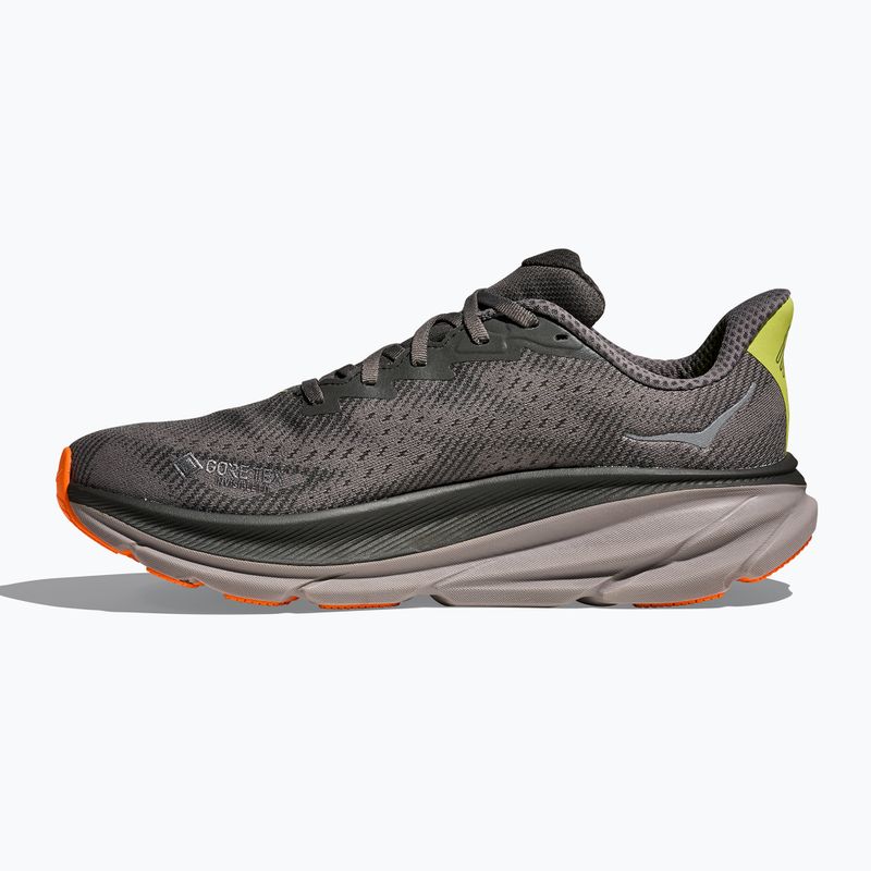 Men's running shoes HOKA Clifton 9 GTX asphalt grey/gravel 3