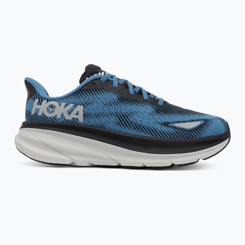 Men's running shoes HOKA Clifton 9 GTX black/foggy night 2
