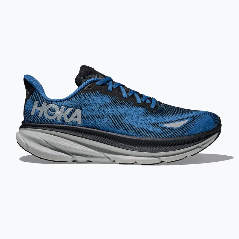 Men's running shoes HOKA Clifton 9 GTX black/foggy night 9