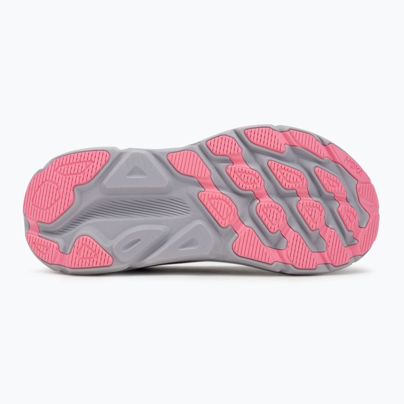 Women's running shoes HOKA Clifton 9 GTXgrey skies/foggy green 4