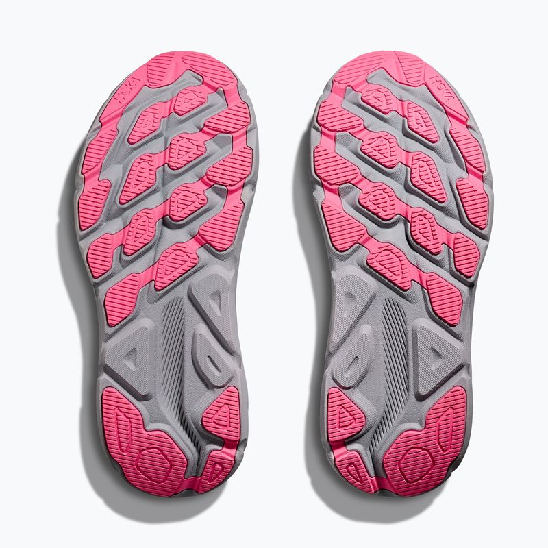 Women's running shoes HOKA Clifton 9 GTXgrey skies/foggy green 7