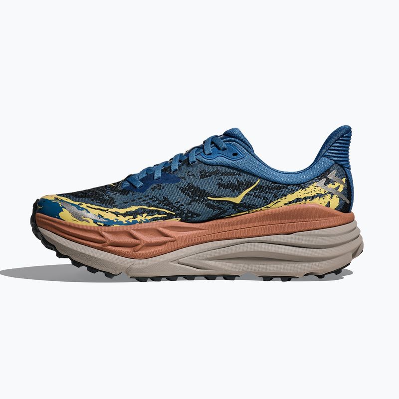 Men's running shoes HOKA Stinson 7 foggy night/cardamon 3