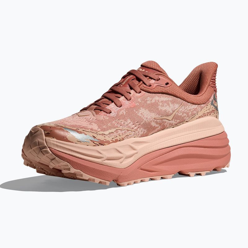 Women's running shoes HOKA Stinson 7 blush/rose latte 4