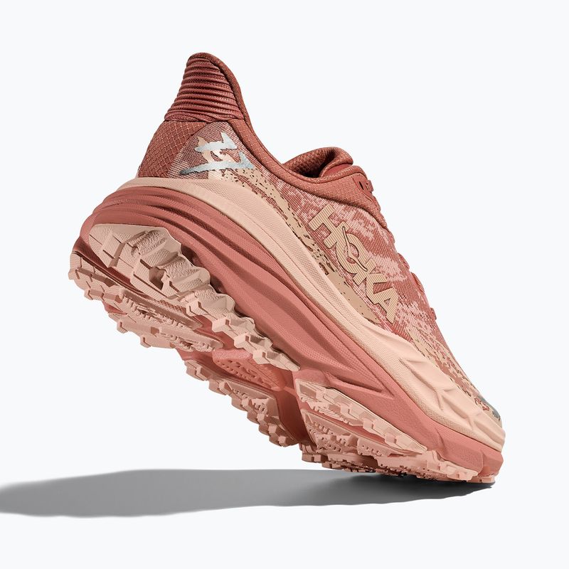 Women's running shoes HOKA Stinson 7 blush/rose latte 5