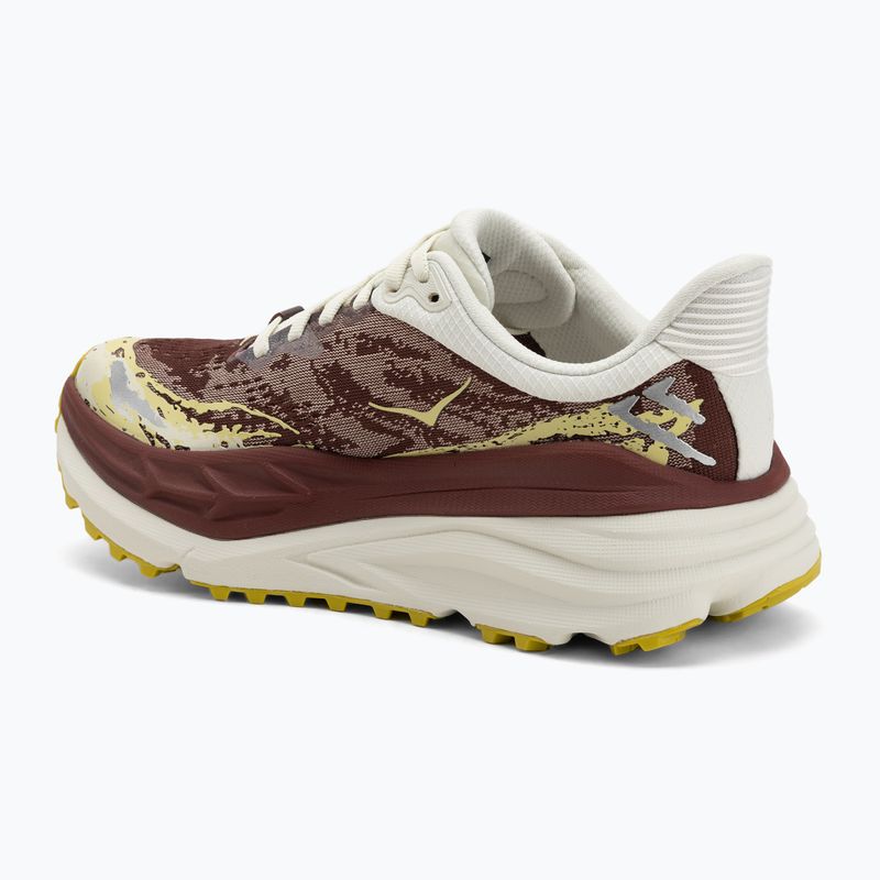 Women's running shoes HOKA Stinson 7 truffle salt/dark cedar 3