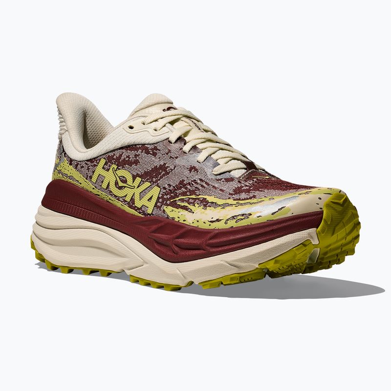 Women's running shoes HOKA Stinson 7 truffle salt/dark cedar
