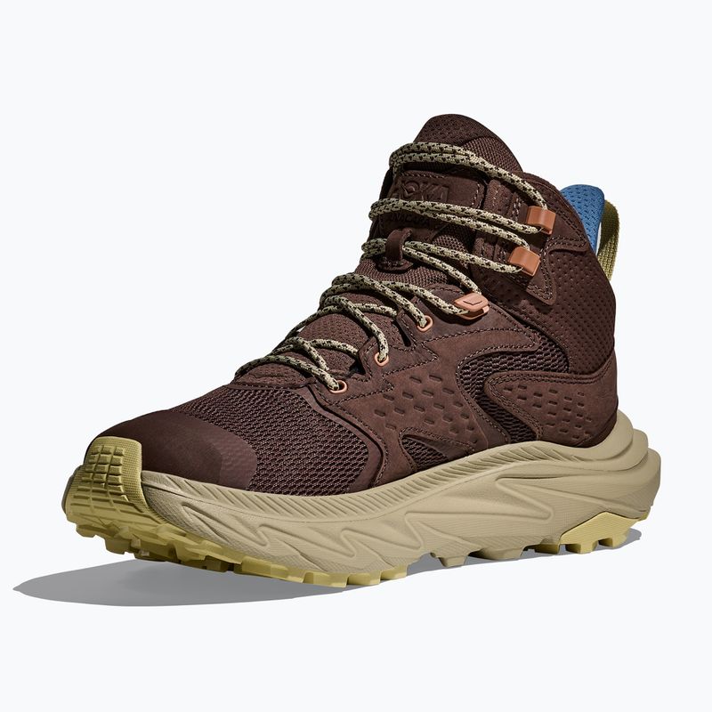 HOKA men's hiking boots Anacapa 2 Mid GTX walnut/oyster mushroom 4
