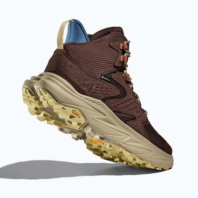 HOKA men's hiking boots Anacapa 2 Mid GTX walnut/oyster mushroom 5