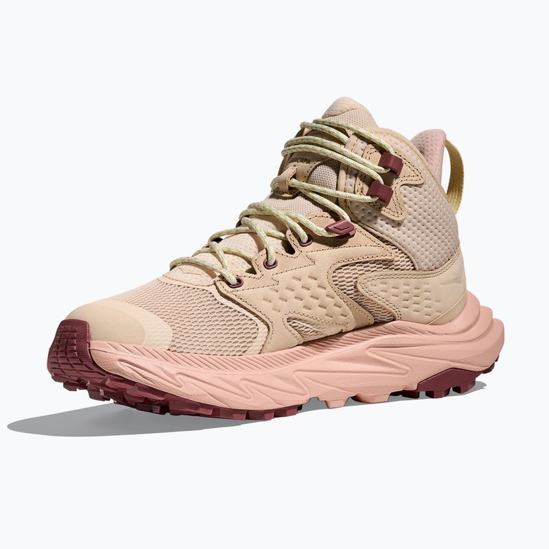 HOKA women's hiking boots Anacapa 2 Mid GTX oak/rose latte 4
