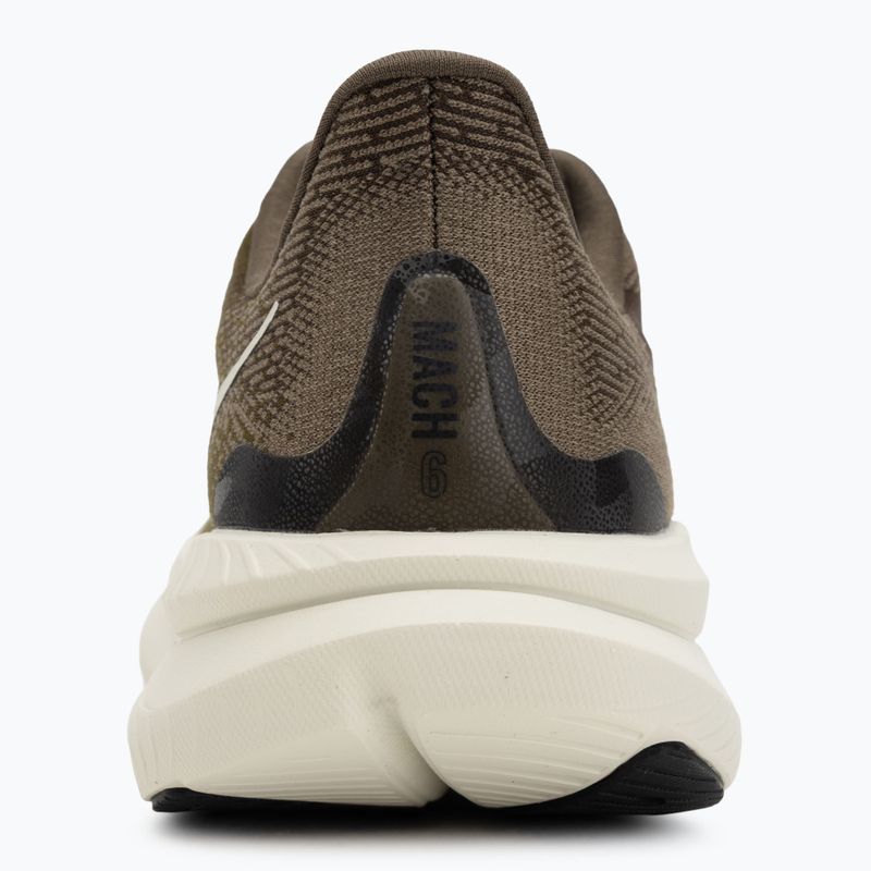 HOKA Mach 6 men's running shoes antique olive/truffle salt 6