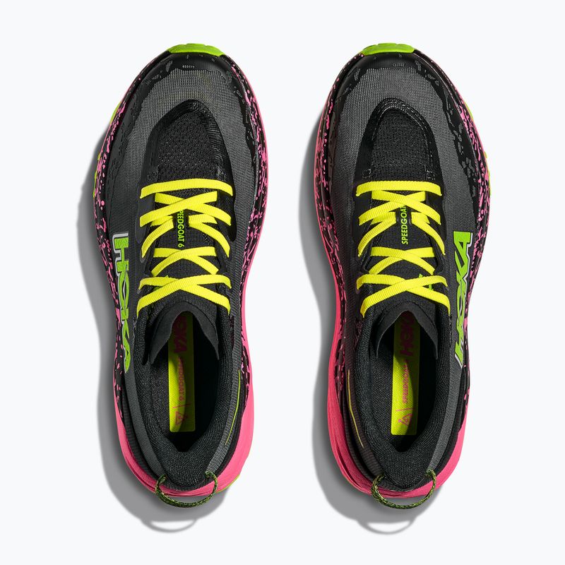 Men's running shoes HOKA Speedgoat 6 black/sturdust 15