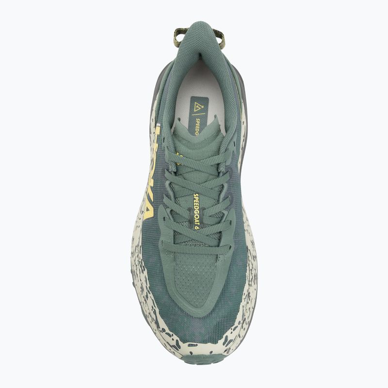 Men's running shoes HOKA Speedgoat 6 fern/asphalt grey 5