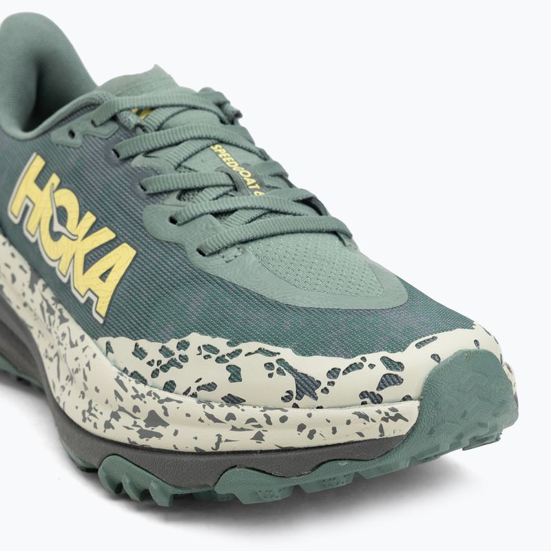 Men's running shoes HOKA Speedgoat 6 fern/asphalt grey 7
